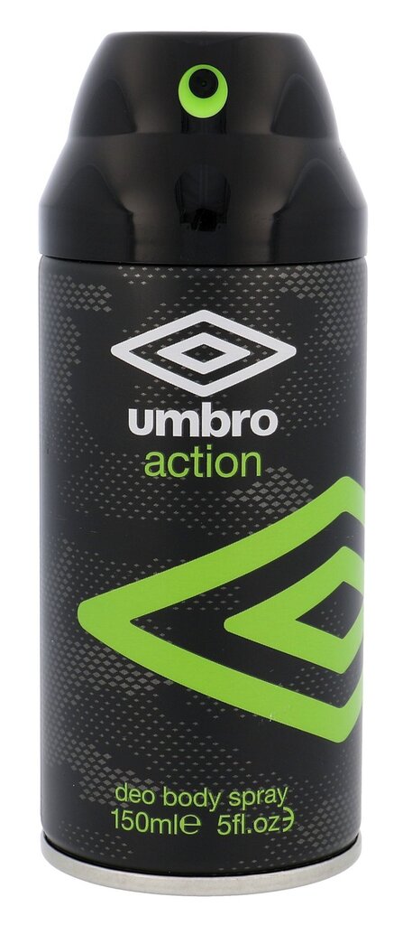 UMBRO Action dezodorants vīriešiem 150 ml цена и информация | Parfimēta vīriešu kosmētika | 220.lv