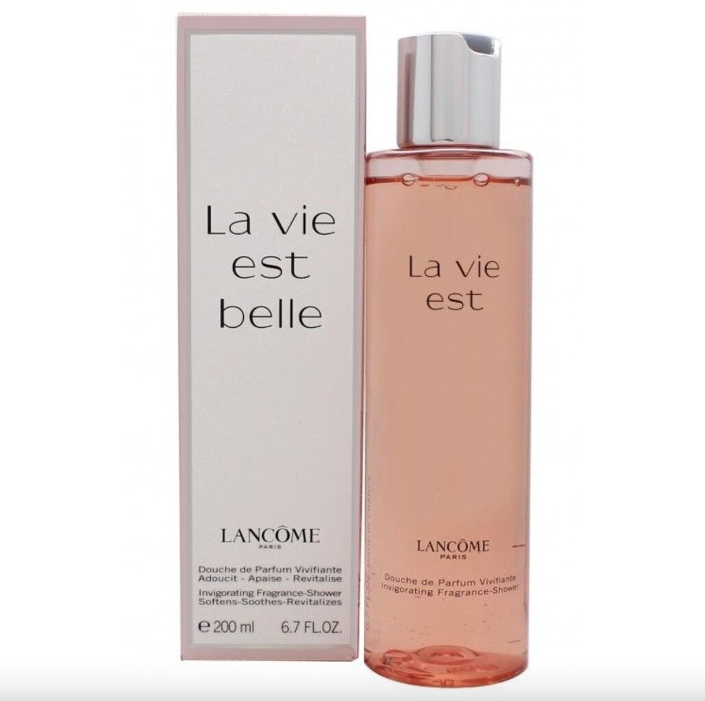 Dušas želeja Lancome La Vie Est Belle sievietēm, 200 ml cena un informācija | Parfimēta sieviešu kosmētika | 220.lv