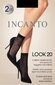 Sieviešu zeķes Incanto 20 Look (2 gab.), melnā krāsā cena un informācija | Sieviešu zeķes | 220.lv