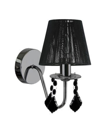 Lampa Light Prestige Mona black цена и информация | Sienas lampas | 220.lv