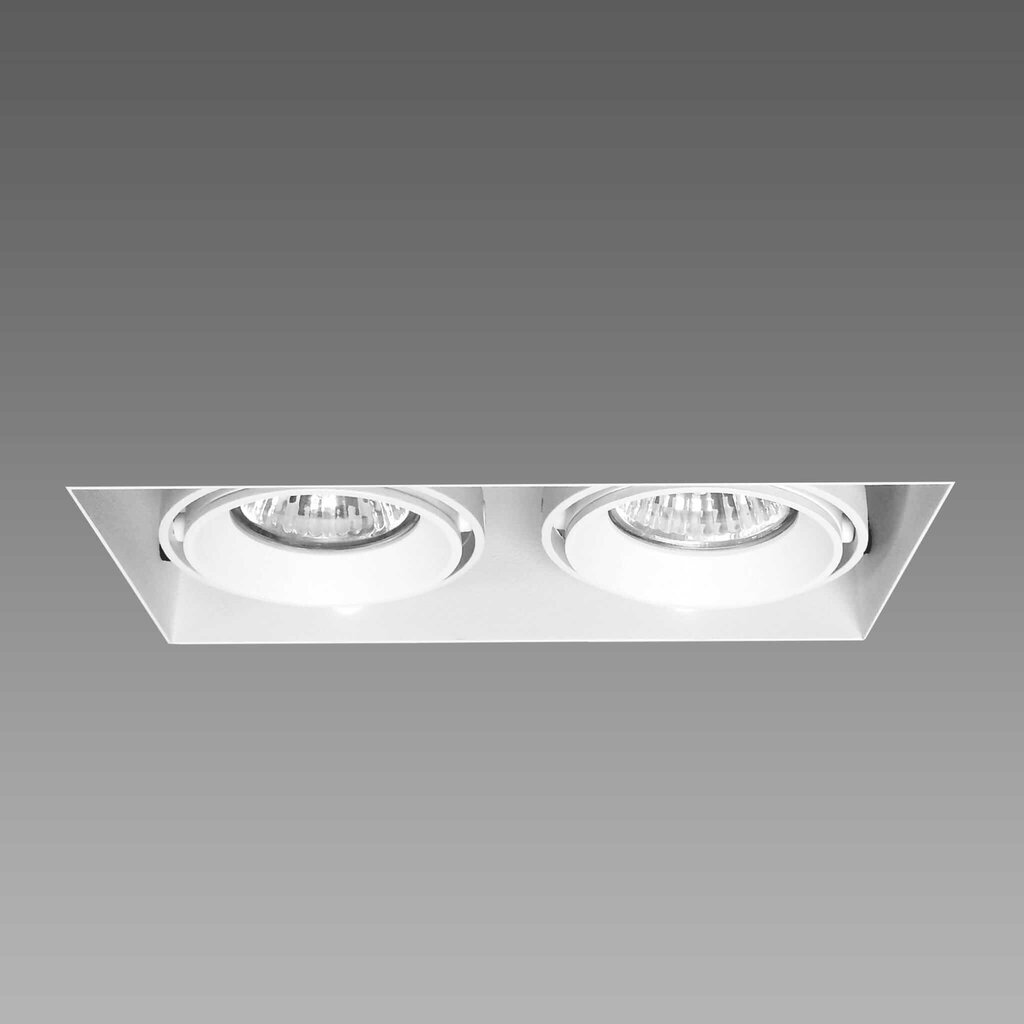 Lampa Light Prestige Merano 2white цена и информация | Iebūvējamās lampas, LED paneļi | 220.lv