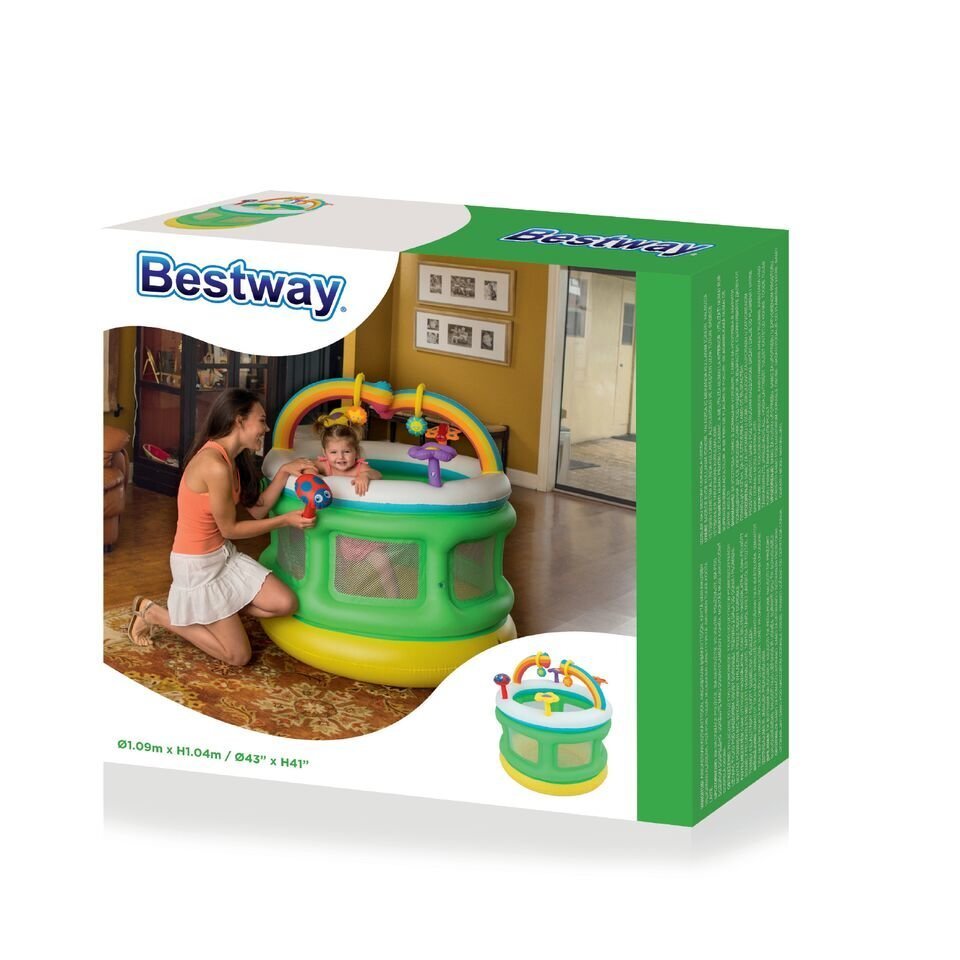 Piepūšamā manēža Bestway 52221 cena un informācija | Rotaļlietas zīdaiņiem | 220.lv