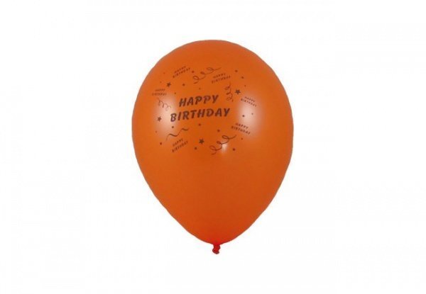 Baloni Wimex "Happy birthday", 25 cm, 6 gab. cena un informācija | Baloni | 220.lv