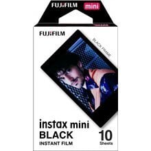 Fujifilm Instax Mini 1x10 melns rāmis cena un informācija | FujiFilm Mobilie telefoni, planšetdatori, Foto | 220.lv