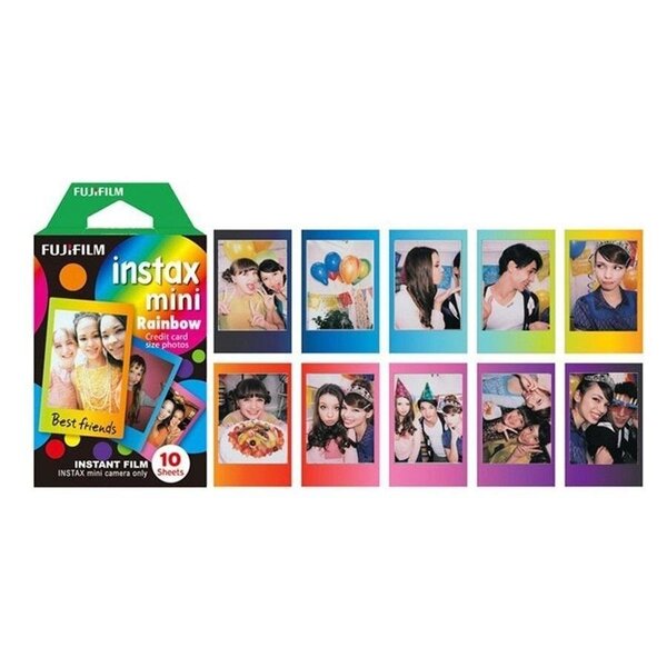 Fujifilm Instax Mini 1x10 Rainbow atsauksme