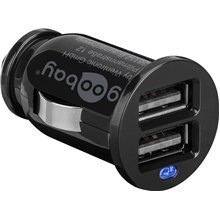 Goodbay Dual USB automašīnas ladētajs 2,1A cena un informācija | Goobay Mobilie telefoni, planšetdatori, Foto | 220.lv