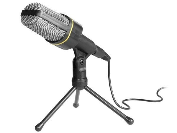 Tracer Screamer mikrofons datorspēlēm / podkastiem / translācijām melns + turētājs cena un informācija | Mikrofoni | 220.lv