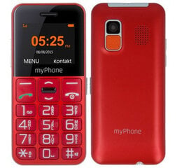 MyPhone Halo Easy, Red cena un informācija | MyPhone Mobilie telefoni, planšetdatori, Foto | 220.lv