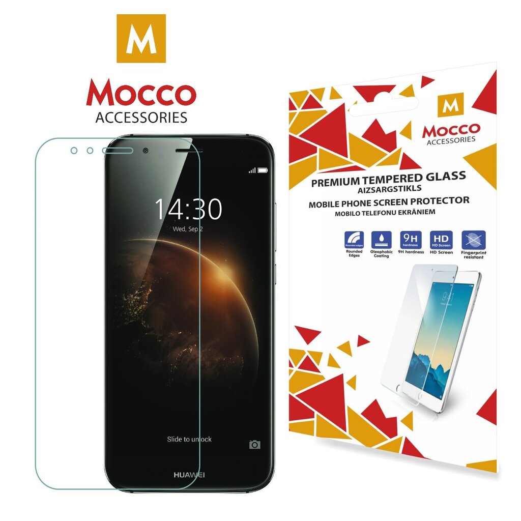 Aizsargplēve-stikls Mocco Tempered Glass Screen Protector priekš Huawei Y6 PRO цена и информация | Ekrāna aizsargstikli | 220.lv