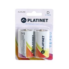 Platinet D 2 LR20 1.5V Alkaline MN1300 Baterijas (2gab.) (EU Blister) cena un informācija | Platinet Mājai un remontam | 220.lv