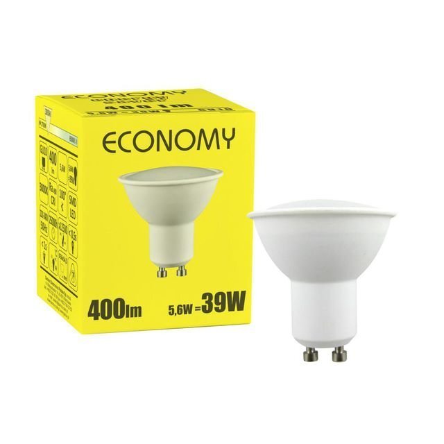 LED spuldze Economy GU10 5W 400lm цена и информация | Spuldzes | 220.lv