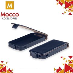 Вертикально открывающийся чехол Mocco Kabura Rubber Case для Huawei P8 Lite (2017), Черный цена и информация | Чехлы для телефонов | 220.lv