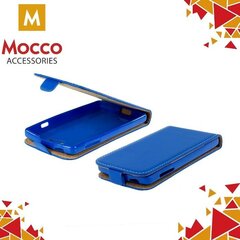 Вертикально открывающийся чехол Mocco Kabura Rubber Case для Huawei P8 Lite (2017), Синий цена и информация | Чехлы для телефонов | 220.lv