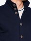 Elegants džemperis ar pogām OMBRE tumši zils cena un informācija | Vīriešu džemperi | 220.lv