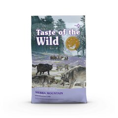 Taste of the Wild "Sierra Mountain" sausā barība suņiem ar ceptu jēru, 2 kg cena un informācija | Taste of the Wild Zoo preces | 220.lv
