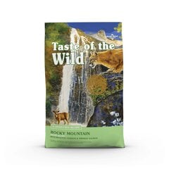Taste of the Wild "Rocky Mountain" kaķu barība ar ceptu gaļu un kūpinātu lasi, 2 kg cena un informācija | Taste of the Wild Zoo preces | 220.lv