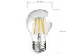 LED spuldze, E27 ,7,5W ar vītni, silti balta cena un informācija | Spuldzes | 220.lv