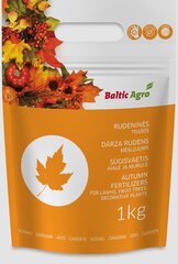 Baltic Agro dārza rudens mēslojums, 1 kg​ цена и информация | Рассыпчатые удобрения | 220.lv