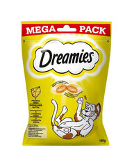 Dreamies gardumi ar sieru, 180g цена и информация | Лакомства для кошек | 220.lv