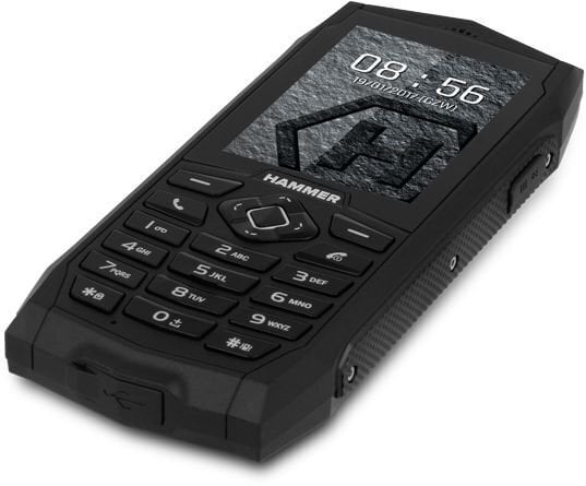 MyPhone HAMMER 3 mobilais telefons, Dual Sim, melns cena un informācija | Mobilie telefoni | 220.lv