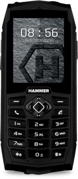 MyPhone HAMMER 3 mobilais telefons, Dual Sim, melns цена и информация | Mobilie telefoni | 220.lv