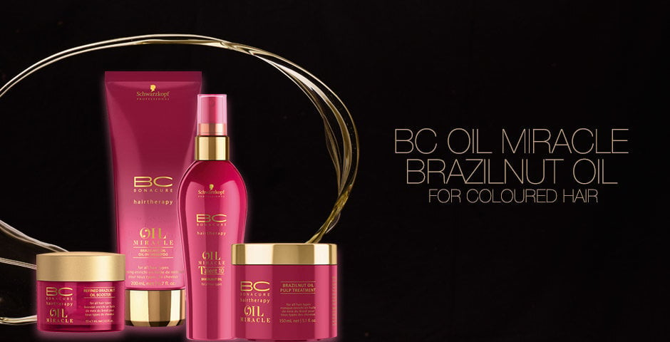 Barojoša matu maska Schwarzkopf Professional BC Bonacure Oil Miracle Brazilnut Oil 150 ml cena un informācija | Matu uzlabošanai | 220.lv