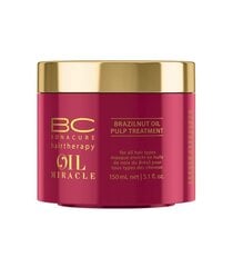 Barojoša matu maska Schwarzkopf Professional BC Bonacure Oil Miracle Brazilnut Oil 150 ml cena un informācija | Matu uzlabošanai | 220.lv