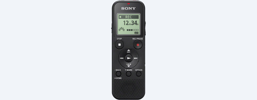 Ārējais Ierakstītājs Sony ICD-PX370 4 GB Melns цена и информация | Diktofoni | 220.lv