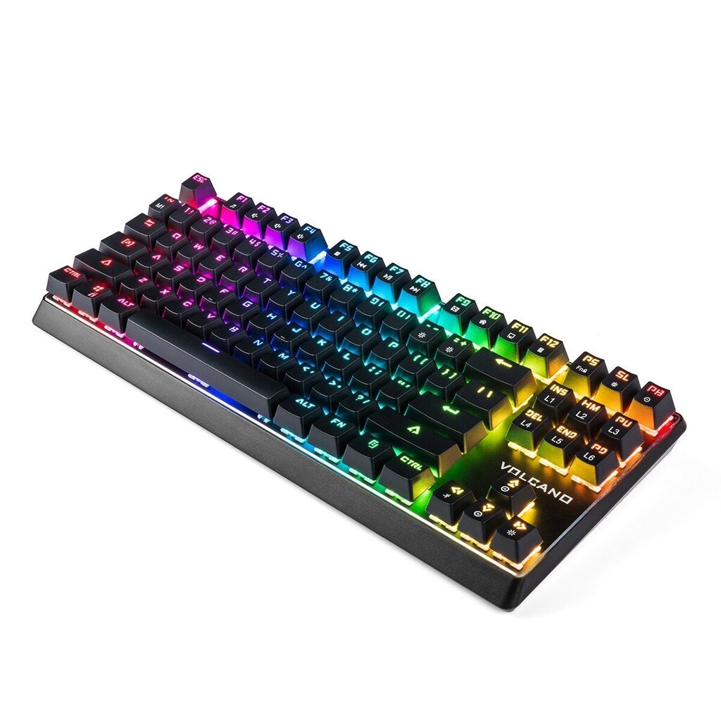 Modecom LanParty RGB Outemu Brown цена и информация | Klaviatūras | 220.lv