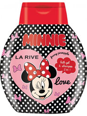 La Rive Minnie Love гель для душа 250 ml цена и информация | Косметика для мам и детей | 220.lv