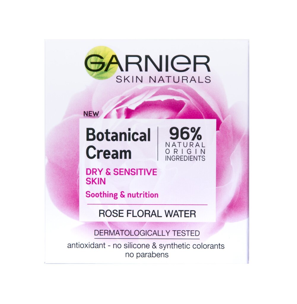 Garnier Skin Naturals Mitrinošs Rožu krēms цена и информация | Sejas krēmi | 220.lv