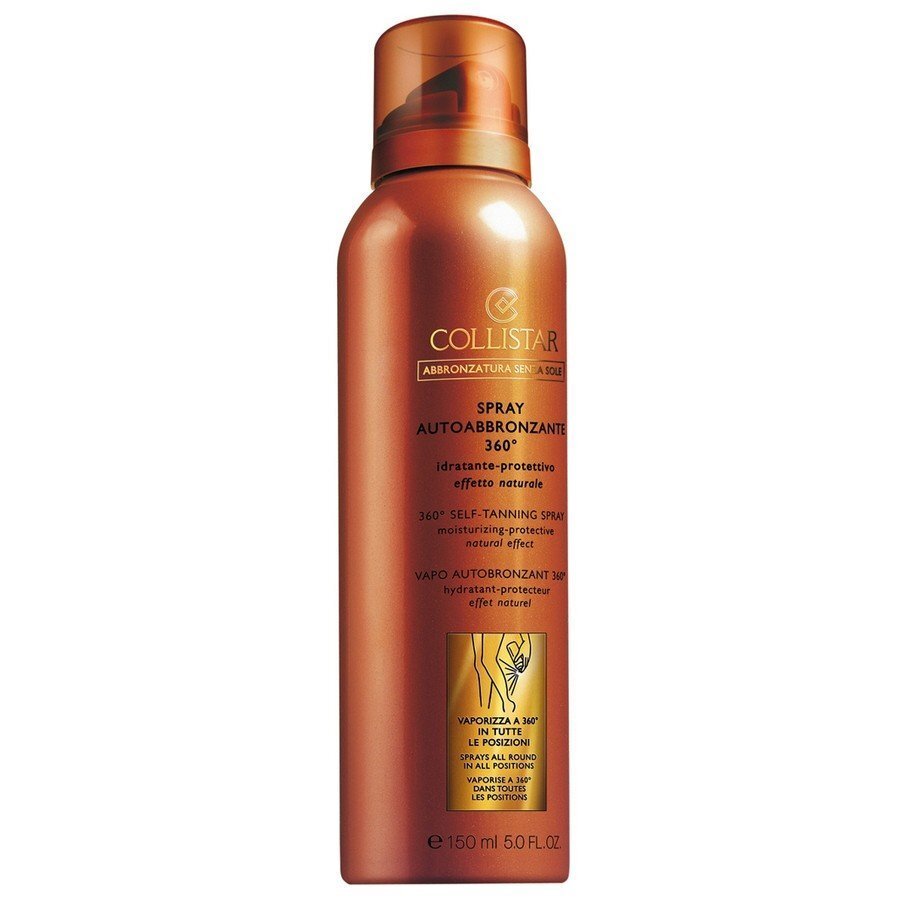 Aerosols ar pašiedeguma efektu Collistar 360° Self-tanning Spray (150 ml) cena un informācija | Paštonējošie līdzekļi | 220.lv