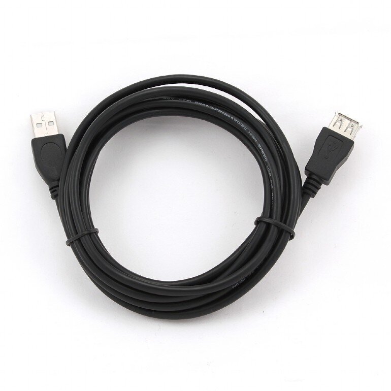 Gembird CCP-USB2-AMAF-10, USB2.0 AM-AF, 3m цена и информация | Kabeļi un vadi | 220.lv