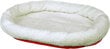 Gulta mājdzīvniekam Trixie Cuddly Bed, 47 x 38 cm, balts/sarkans cena un informācija | Suņu gultas, spilveni, būdas | 220.lv