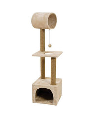 Zolux scratching post Trio for cats 35x35x123cm  - grey цена и информация | Когтеточки | 220.lv