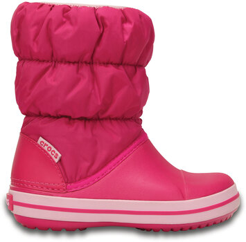 Crocs™ ziemas zābaki Winter Puff Boot Kids, Candy Pink cena un informācija | Ziemas zābaki bērniem | 220.lv