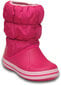 Crocs™ ziemas zābaki Winter Puff Boot Kids, Candy Pink cena un informācija | Ziemas zābaki bērniem | 220.lv