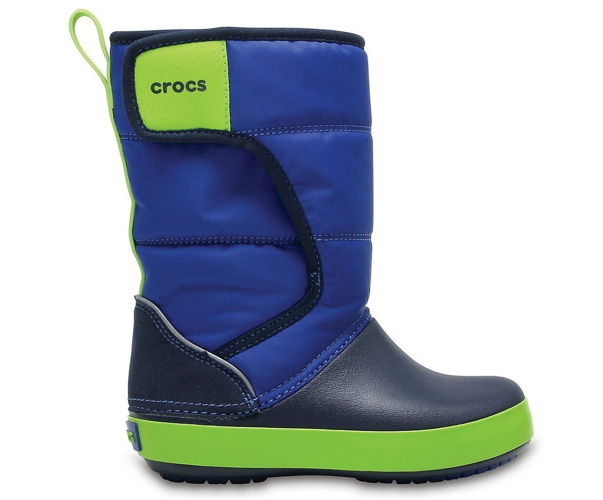 Crocs™ ziemas apavi LodgePoint Snow Boot, K BlJ/Nvy цена и информация | Ziemas zābaki bērniem | 220.lv