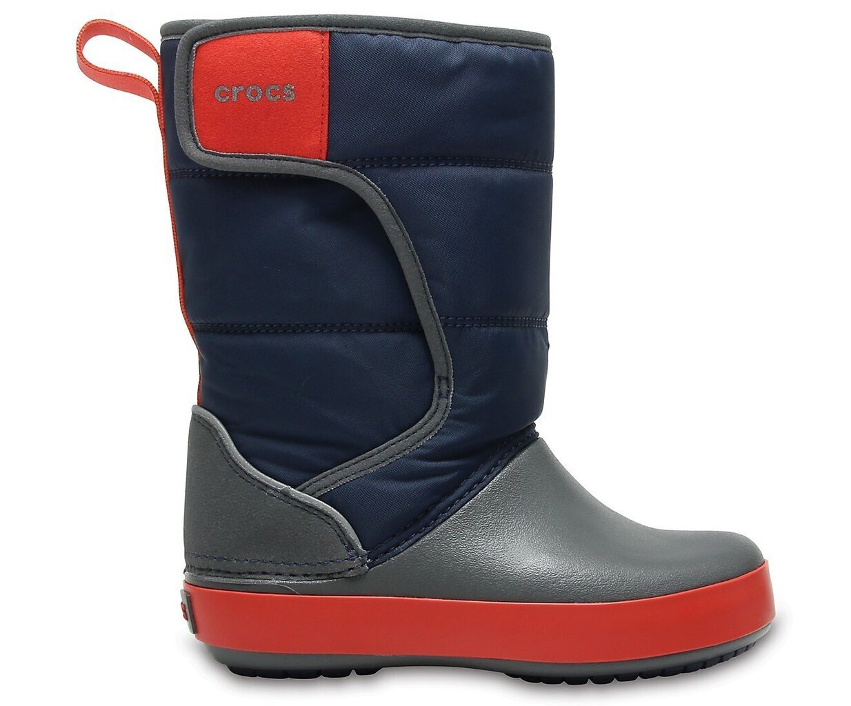 Crocs™ ziemas zābaki LodgePoint Snow Boot, K Nvy/Sgy цена и информация | Ziemas zābaki bērniem | 220.lv