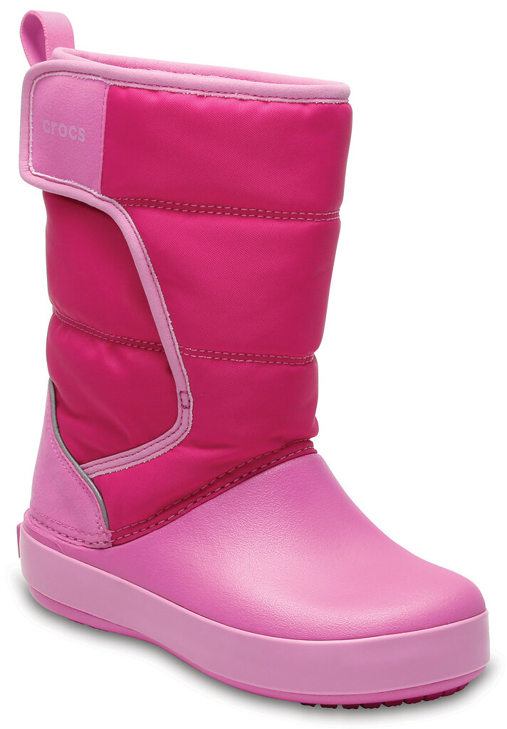 Crocs™ ziemas zābaki LodgePoint Snow Boot, K CPk/PtPk cena | 220.lv