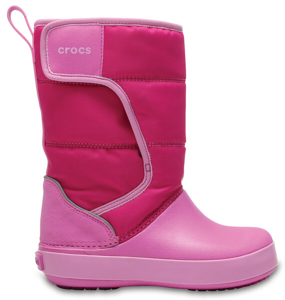 Crocs™ ziemas zābaki LodgePoint Snow Boot, K CPk/PtPk cena | 220.lv