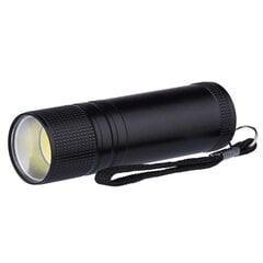 Металлический фонарик Emos 3W COB LED, 3x AAA цена и информация | Фонарики | 220.lv