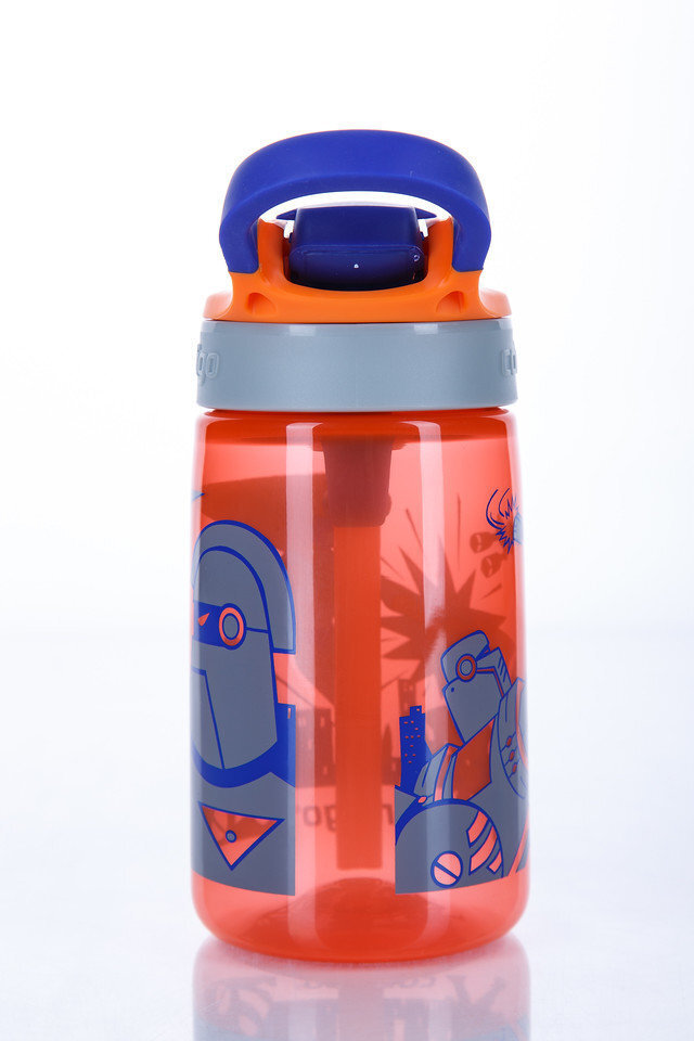 Dzeramā ūdens pudele Contigo Gizmo Flip 420ml Nectarine, 2116115 цена и информация | Ūdens pudeles | 220.lv
