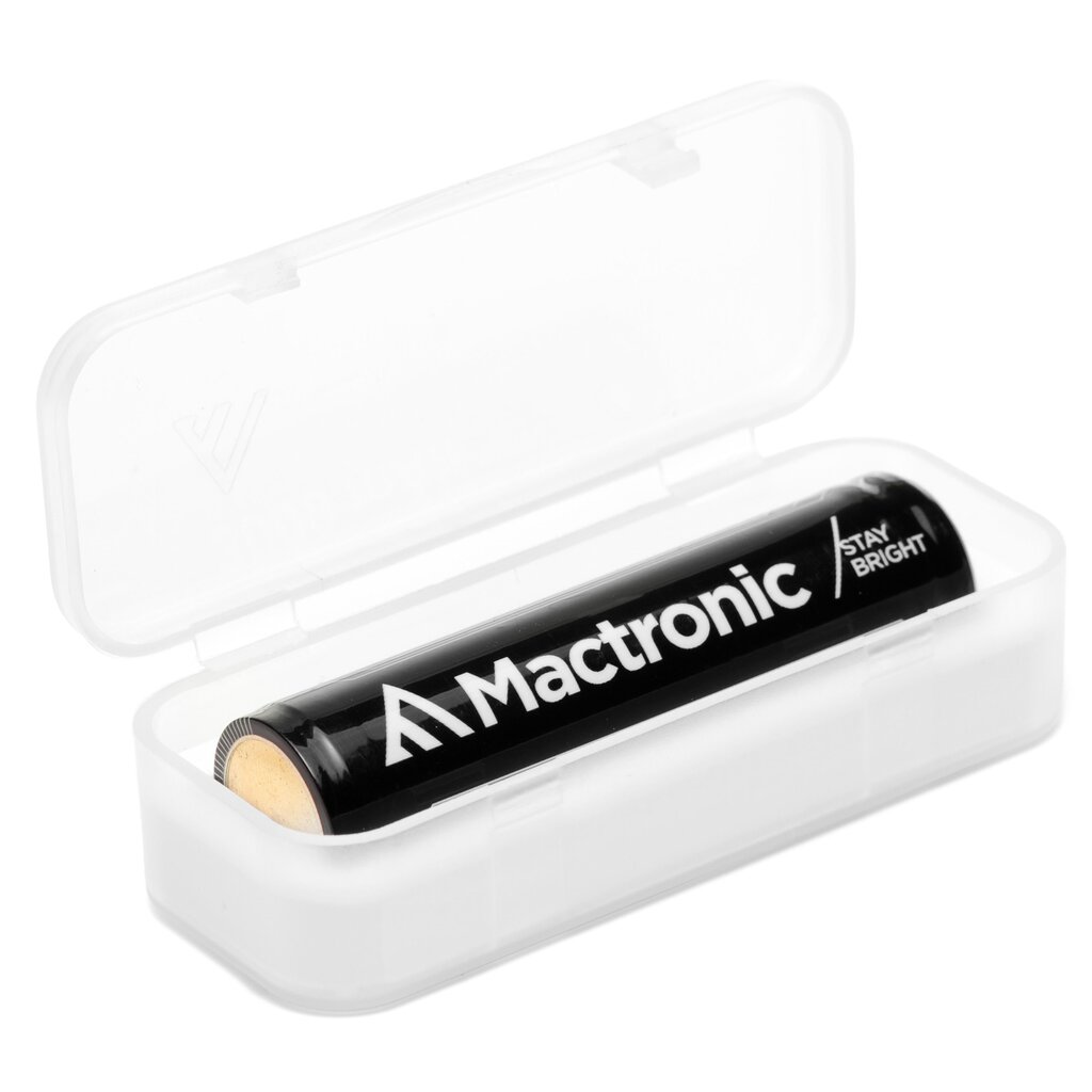 Mactronic 3400mAh 3,7V 18650 baterija ar PCB cena un informācija | Baterijas | 220.lv