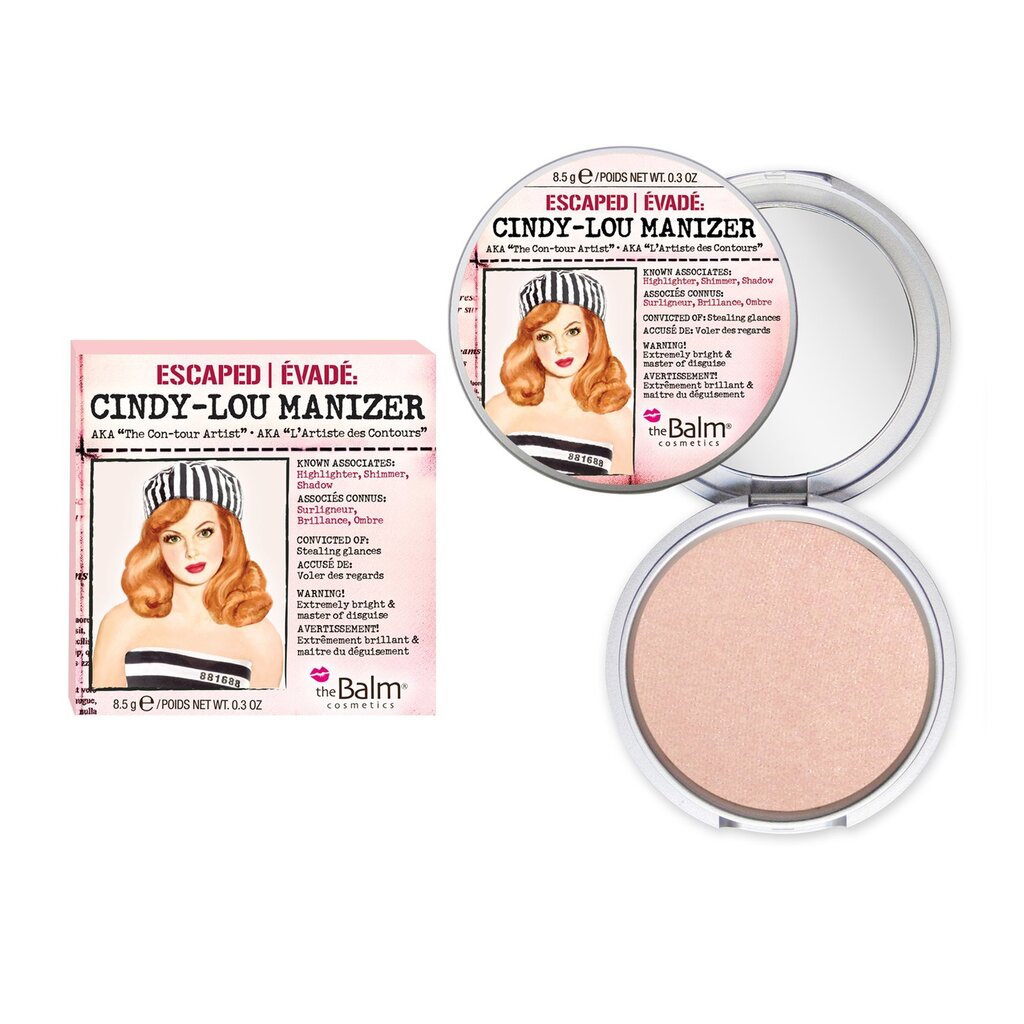 The Balm Cindy-Lou Manizer highlighter 8.5 g cena un informācija | Bronzeri, vaigu sārtumi | 220.lv