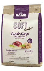 Bosch Petfood Plus HPC Soft + Senior Farm Goat graudi (viens proteīns) 2,5 kg цена и информация | Сухой корм для собак | 220.lv