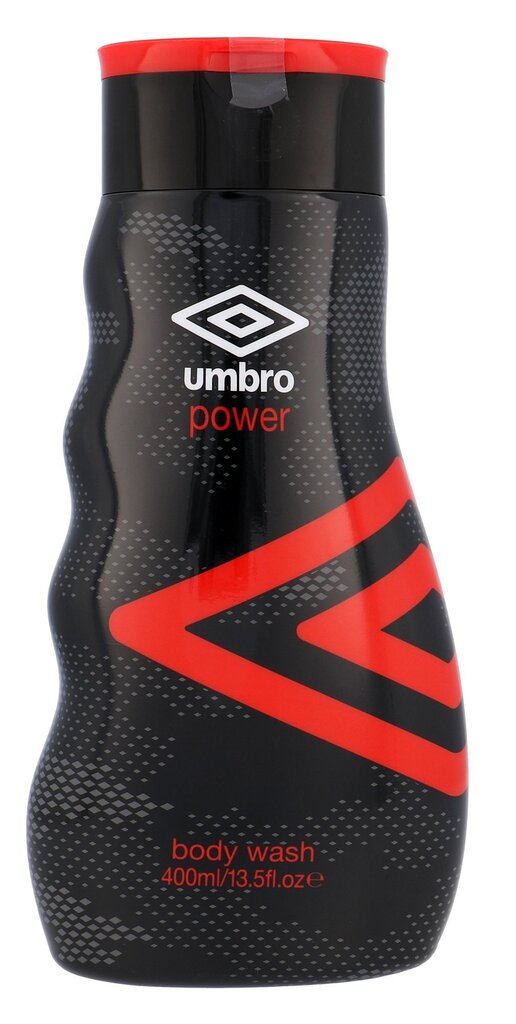 Vīriešu dušas želeja Umbro Power, 400 ml цена и информация | Dušas želejas, eļļas | 220.lv