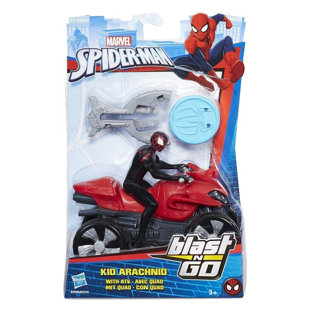 Figūra Spiderman (Zirnekļcilvēks) Blast and Go, 1 gab. cena un informācija | Rotaļlietas zēniem | 220.lv