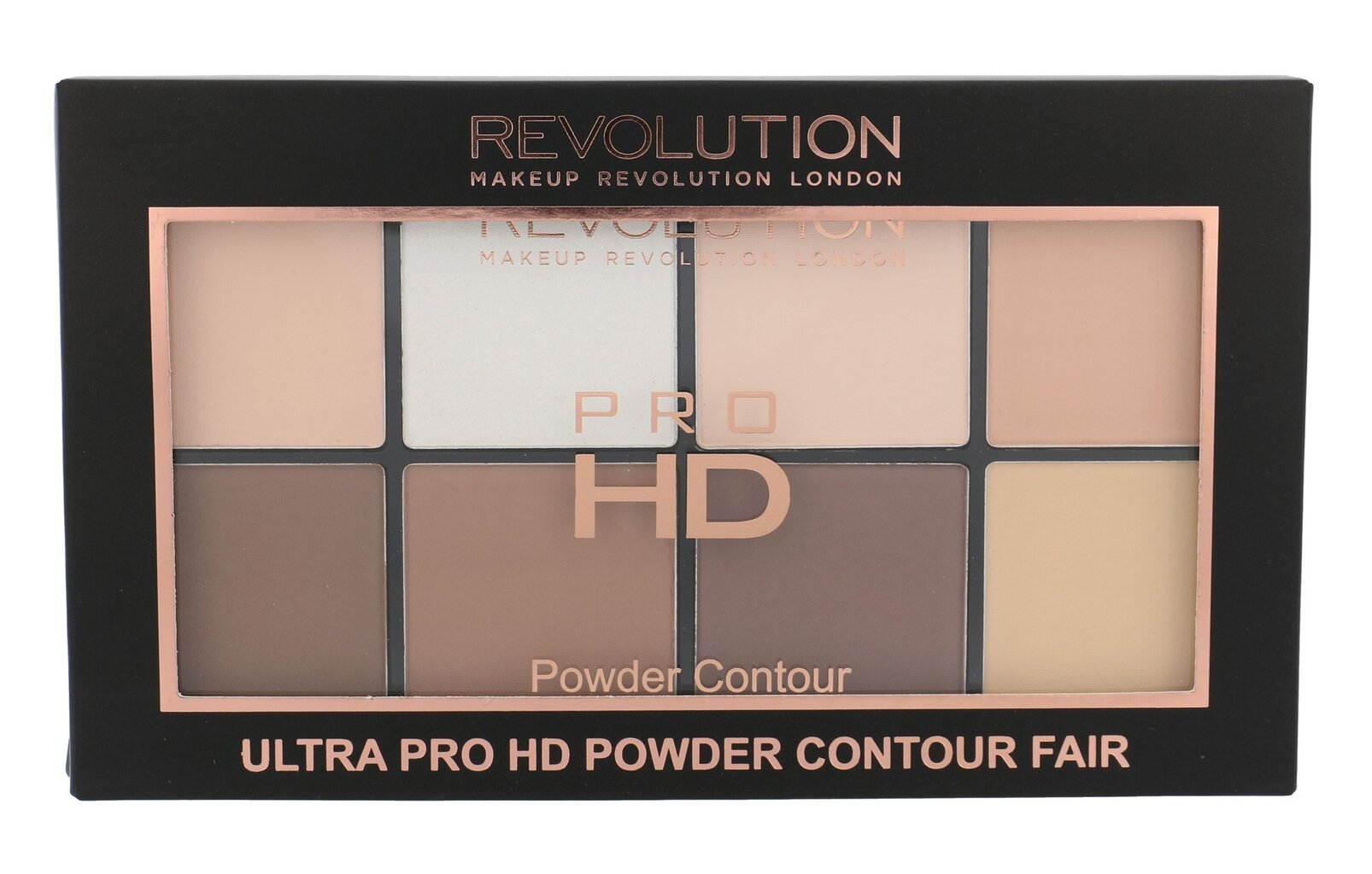 Sejas konturēšanas komplekts Makeup Revolution London Ultra Pro HD 20 g, Fair цена и информация | Acu ēnas, skropstu tušas, zīmuļi, serumi | 220.lv