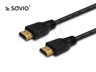 Кабель Elmak HDMI - HDMI 15m (SAVIO CL-38) цена и информация | Кабели и провода | 220.lv